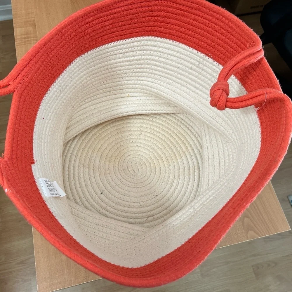 New Huntington home cotton rope basket decoration home decor